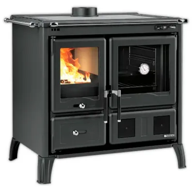 Image de Nordica Cuisinière à Bois Gardenia.16aciernoiranthracite - Nordica