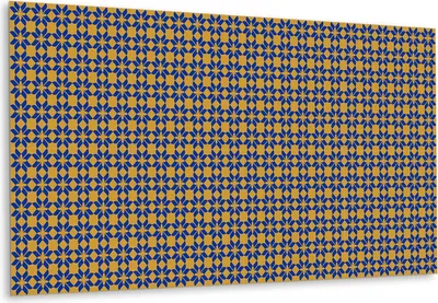 Produktbild von Vinyl-Fliesen – Aufkleber Sticker für Küche und Bad PVC Fliesen, Blumenmuster - 100 cm x 50 cm