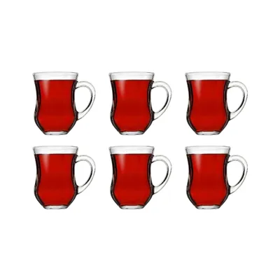Produktbild von Pasabahce Dem Teegläser – 6er Set – 140 ml – Klassisches Design