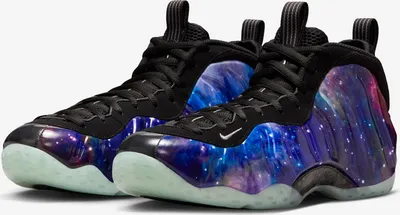 Produktbild von Nike Air Foamposite One "Galaxy Obsidian Black" Lila, Größe: 46