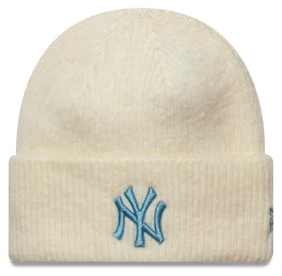 Produktbild von New York Yankees Mütze, Damen, breites Bündchen, New Era, beige