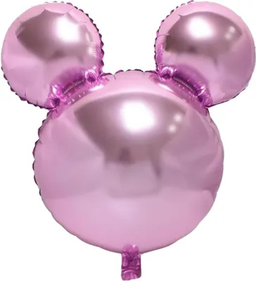 Obrázok produktu pre Fóliový balónik Mouse, ružový, cca 45 cm, na plnenie vzduchom