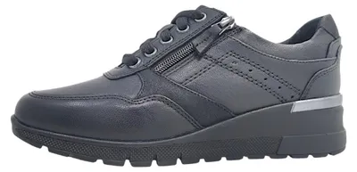 Imagen del producto de Zapatillas deportivas para mujer Naturläufer Excalibur, modelo con cordones, color negro, ideales para uso diario y actividades deportivas