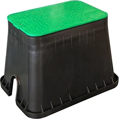 Produktbild von Ventilbox 510x380x315 mm | Ventilkasten | Bodeneinbaudose | Ventilschacht | Ventilbox Bewässerung | Ventilbox Rasen | Bodendose | Einbaudose | Box für Ventile