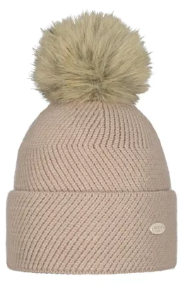 Immagine prodotto di BARTS Rosamaria: berretto da donna color beige con pompon