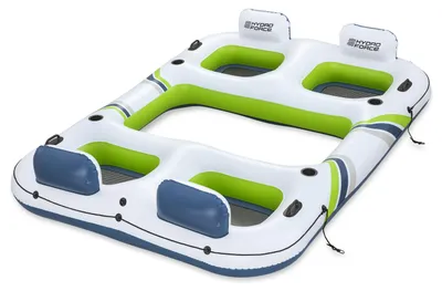 Produktbild von Badeinsel Bestway Wasserlounge Frische Brise 4 Personen Sommerinsel Netzliege mit Netzboden