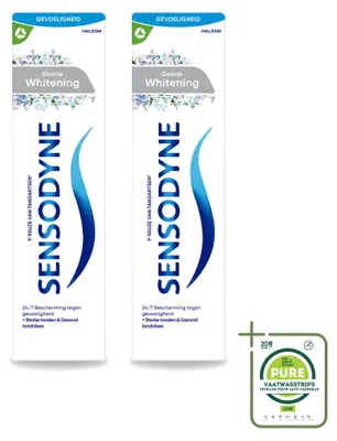 Zdjęcie produktu dla 2 sztuki pasty do zębów Sensodyne Gentle Whitening - 75 ml - opakowanie zbiorcze
