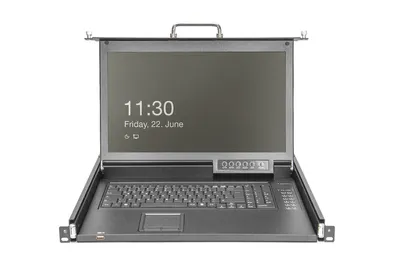 Zdjęcie produktu dla Digitus DS-72220-2GE, 43,2 cm (17"), 1920 x 1080 px, 1000:1, 120°, 120°, 16:9
