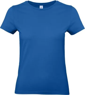 Obrázek produktu pro Dámské tričko s krátkým rukávem - B&C #E190/W - royal blue - velikost M
