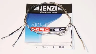 Produktbild von Jenzi Nirotec Vorfach 2 Schlaufen 50cm 9kg