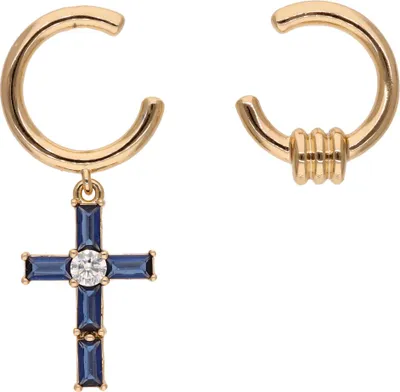 Produktbild von joella damen ohrringe - blau, one size