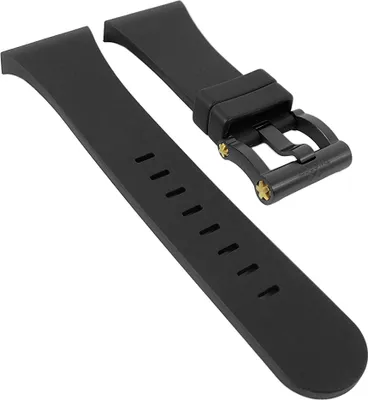 Produktbild von TW STEEL CEO Tech Renault F1 | Uhrenband Silikon schwarz glatt TWB683