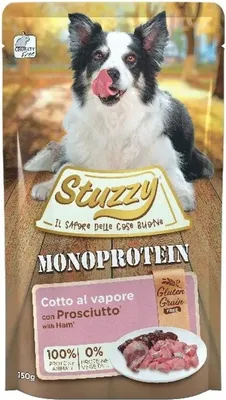 Obrázok produktu pre STUZZY Monoprotein Ham - mokré krmivo pre psov - 150 g