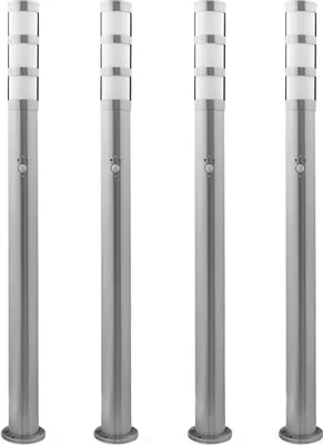 Produktbild von Bundle 4x Grafner® XXL Edelstahl-Wegleuchte mit Bewegungsmelder 137S11PIR (4x 14514)