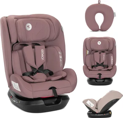 Produktbild von Lorelli Voyager Kindersitz – verstellbare Kopfstütze, Seitenaufprallschutz, waschbarer Bezug, komfortabel für Alltag & Reise