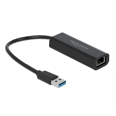 Produktbild von Delock Adapter USB Typ-A Stecker zu 2,5 Gigabit LAN