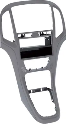Image de Adaptateur de façade 2-DIN pour avec vide poche Opel Astra 2009 > gris titane