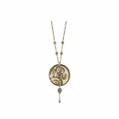 Immagine prodotto di Goebel Halskette Gustav Klimt - Der Lebensbaum, Kette, Artis Orbis, Porzellan, Bunt, 4.5 cm, 67045331