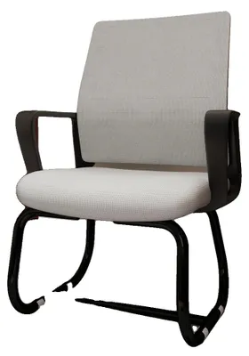 Immagine prodotto di Sedia da ufficio, struttura in metallo, design ergonomico, CQY-nero