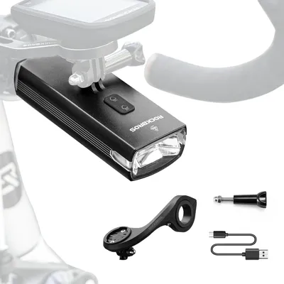 Produktbild von ROCKBROS Fahrrad-Vorderlicht 3000 Lm 6 Modi 10000mAh USB IPX6 PowerBank Für MTB/Rennen Stil 2