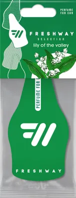 Image de Désodorisant pour voiture FRESH WAY, Désodorisant sec SELECTION, Parfum Muguet
