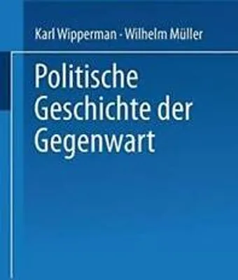 Produktbild von Politische Geschichte der Gegenwart