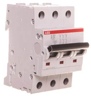 Image de ABB Stotz S&J Disjoncteur 6kA 32A C 3p S203-C32