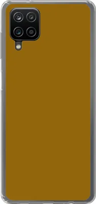 Produktbild von MuchoWow® Handyhülle Schutzhülle Hülle für Telefoonhoesje Samsung Galaxy A12 Gold - Luxus - Interieur Silikon Softcase Handy Hülle - Bild