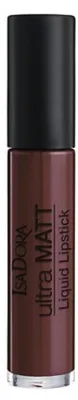 Image de IsaDora, Ultra Matt, rouge à lèvres liquide, 18, Brownberry, 7 ml
