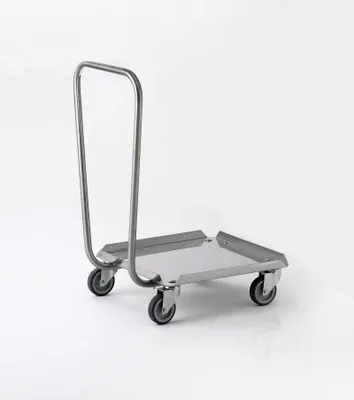 Obrázok produktu pre Vozík na podnosy z nehrdzavejúcej ocele Tournus 500x500 mm