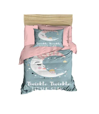 Immagine prodotto di L'Essentiel Linge de Maison, PH135, Set copripiumino per culla, Rosa, 100 x 150 cm