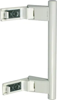 Produktbild von Türhandgriff Stange Hebelgriff Stangengriff Griff weiß Liebherr 7430668 Gefrierschrank Kühlautomat Kühlgefrierkombination eingesetzt in GSN242626A GSND332326A GSNP292621A