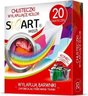 Obrázek produktu pro Smart Wash, ubrousky na zachycení barev, 20 ks