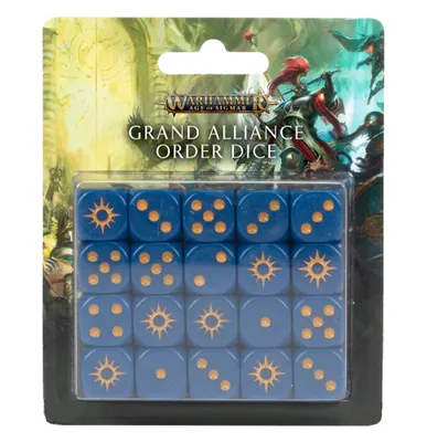 Produktbild von Age Of Sigmar: Grand Alliance Order Dice Set