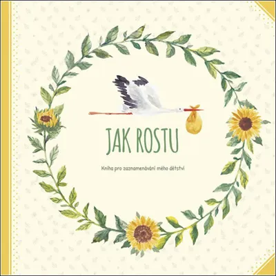 Immagine prodotto di Jak rostu - Kniha pro zaznamenávání mého dětství