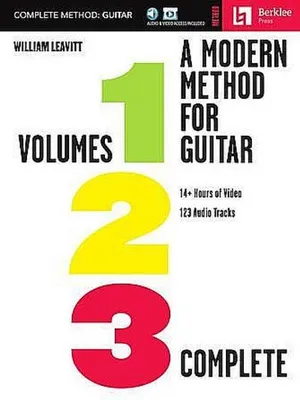 Produktbild von A Modern Method for Guitar: Volumes 1, 2, and 3 Complete with 14 Hours of Video Lessons and 123 Audio Tracks