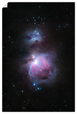Produktbild von ARTland Poster Orionnebel im Sternbild Orion Größe: 60x90 cm