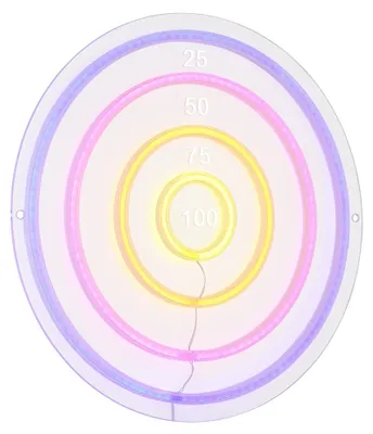 Productafbeelding van Wandlamp Darteri neon dartbord