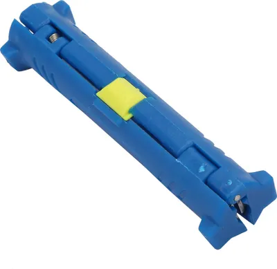 Obrázek produktu pro Multifunkční elektrický koaxiální kabelový odizolovač Pen Rotating Type Wire Stripping Cutter (modrý)