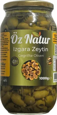 Produktbild von Öz Natur | Gegrillte Grüne Oliven 1kg
