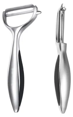 Image de INF Lot de 2 Éplucheurs en Acier Inoxydable - Multifonction pour Fruits et Légumes