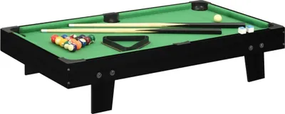 Obrázek produktu pro Mini kulečníkový stůl 92 x 52 x 19 cm černý a zelený