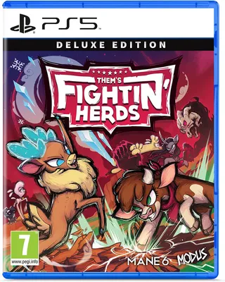 Produktbild von Modus Games Them's Fightin' Herds - Deluxe Edition, PlayStation 5, E10+ (Jeder über 10 Jahre)