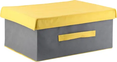 Produktbild von Axentia Aufbewahrungsbox L, Sofia, mit Deckel