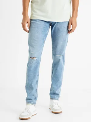Produktbild von Celio Hellblaue Herren-Jeans in schmaler Passform, Modell C25 Dostroy2 38/34