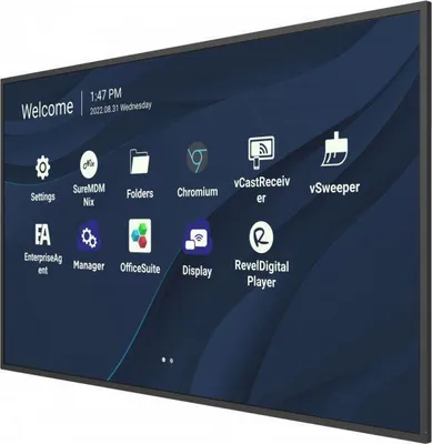 Produktbild von Viewsonic CDE9830, 2,49 m (98"), 3840 x 2160 Pixel, WLAN