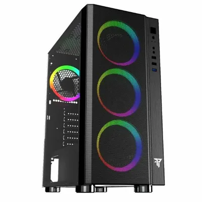 Produktbild von ATX Semi-Tower Gehäuse Tempest Umbra RGB Schwarz