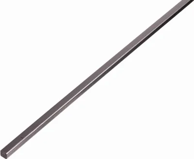 Immagine prodotto di Alberts 432423 Barra quadrata, acciaio, 1000 x 10 x 10 mm