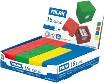 Immagine prodotto di Temperino cubico (16 pezzi) MILANO