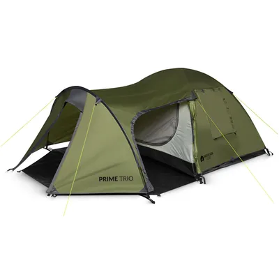 Produktbild von MOUNTAIN GOAT PRIME TRIO Tunnelzelt 3 Personen, Vorraum, 4000 mm, Boden 6000 mm, grün